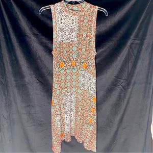 Maeve Sleeveless Shift Dress w Pockets Size Small Jersey Knit